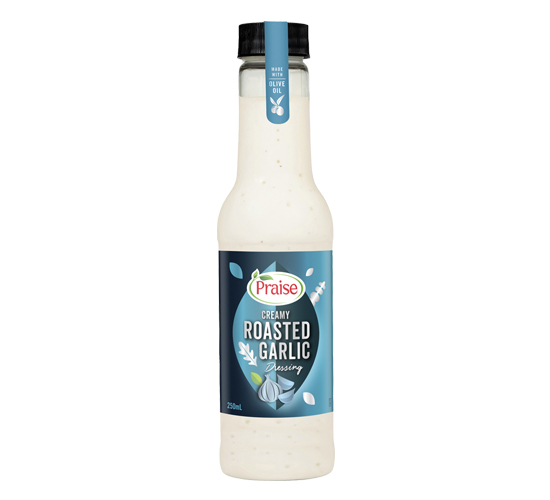 Praise Dressing Creammy Roast Garlic 250ml