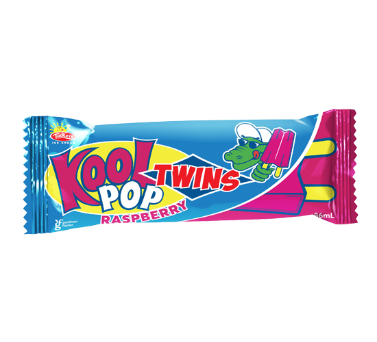 Tuckers Ice block Kool Pop Twins