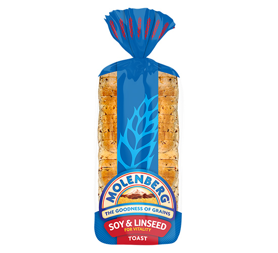 Molenberg SoyLinseed Toast 700g