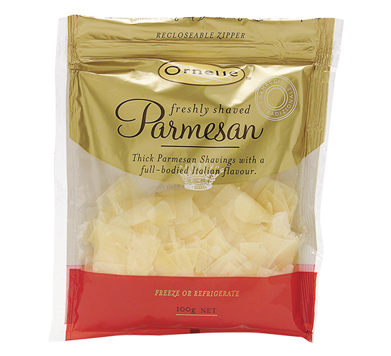 Ornelle Shaved Parmesan 100g