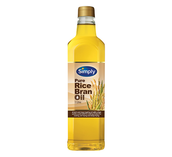 Simply Rice Bran Oil 1L