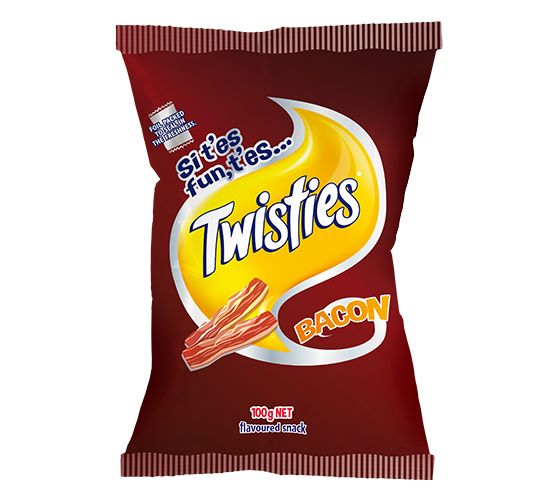 Twisties Bacon  100g