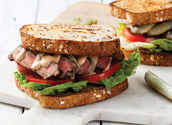 Praise Steak Sandwich 550x400