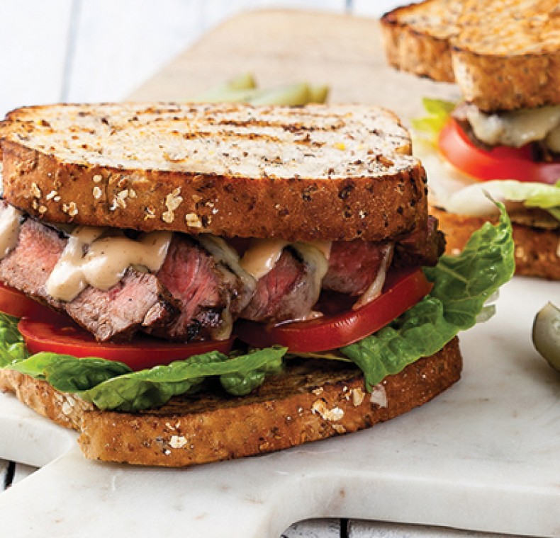 Praise Steak Sandwich 550x400